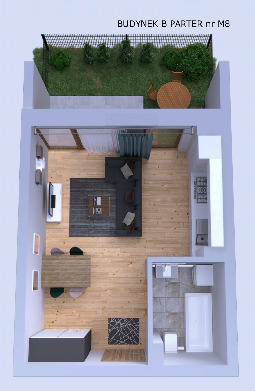 Etap II Mieszkanie nr 8 w Budynku B